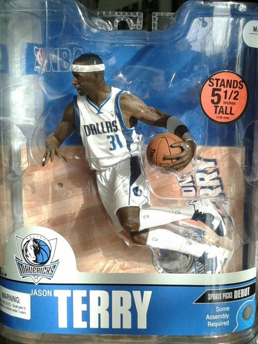 2007 Mcfarlane Basketball Serie 13 Jason Terry Mavericks