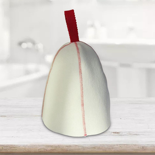 Sombrero De Sauna Accesorios Rojo 23cmx35cm Rojo 23cmx35cm