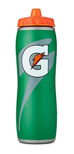 Botella De Piel De Gator, 2.7 fl Oz, Verde, Talla Única