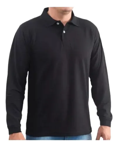 Buso tipo polo manga larga sale