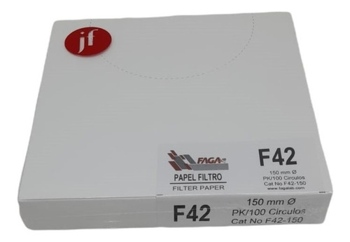 Papel Filtro Cuantitativo C/100 Fagalab F42-150