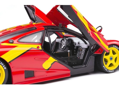 Mclaren F1 Gtr Short Tail 1996 Escala 1:18 Solido Color Rojo