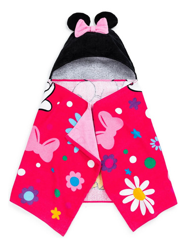 Toalla Niña Minnie Mouse Capucha Bata