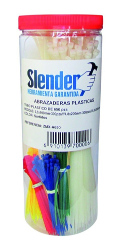 Set Zunchos Plásticos Surtidos 650 Pzas Slender 