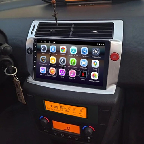 Central Multimídia Citroën C4 Pallas Vtr Android 9