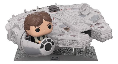 Funko Pop! Deluxe: Star Wars-halcon Milenario Han Solo #321 (Usado)