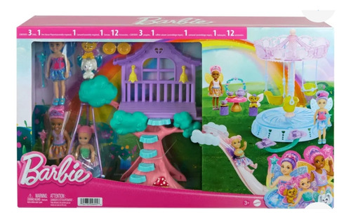 Muñeca Barbie Chelsea Juego De Cuento D Hadas Casa Del Árbol