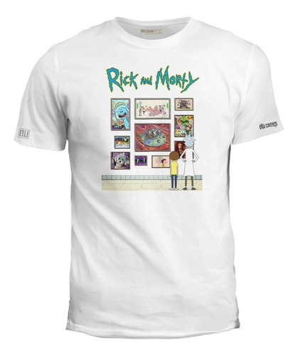 Camiseta Estampada Rick And Y Morty Arte Galería Poster Ink