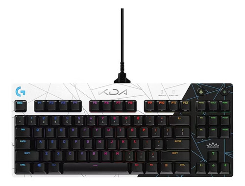 Teclado Gamer Logitech G Pro Kda Lol Rgb