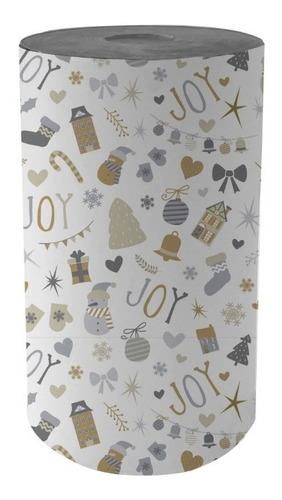 Bobina Papel De Regalo Muresco Navidad - 35cm X 200mt