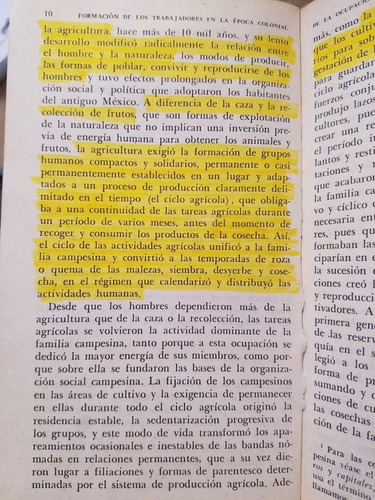 La Clase Obrera En La Historia De México De La Colonia (Usado)
