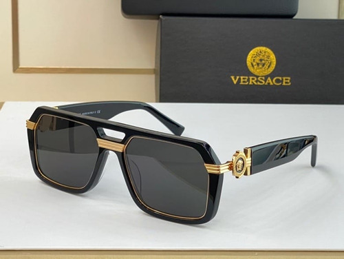 Gafas Lentes Versace Ve4399 Negras Con Dorado