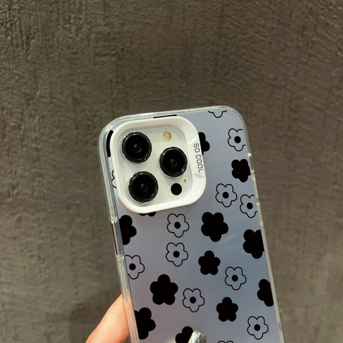 Funda Resistente Para iPhone Con Estampado Floral
