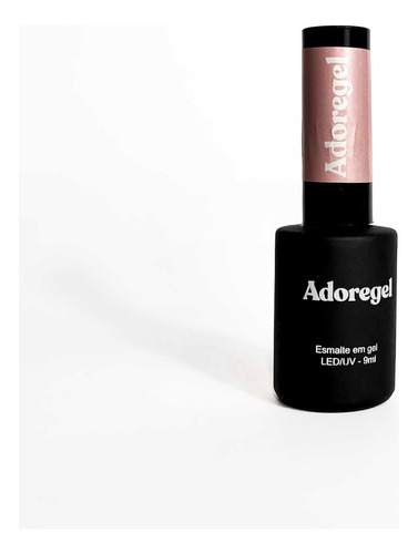 Adoregel Esmalte Em Gel Led/uv 9ml Cor Rosa-Vermelho