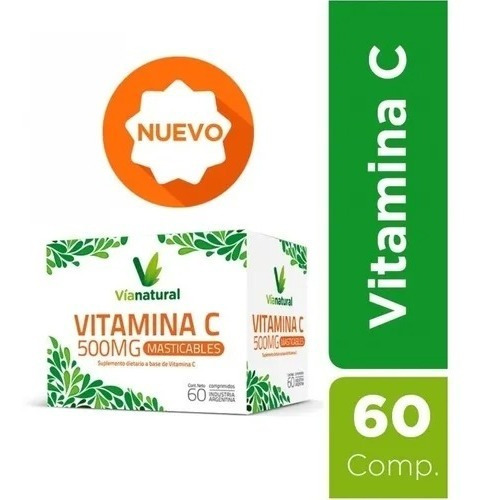 Vitamina C  500 Mg Comprimidos Masticables