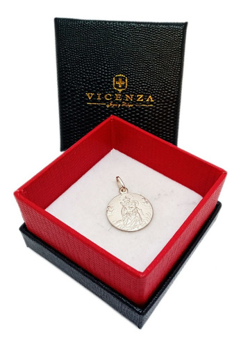Medalla Virgen Del Carmen - Plata 925 - 20mm
