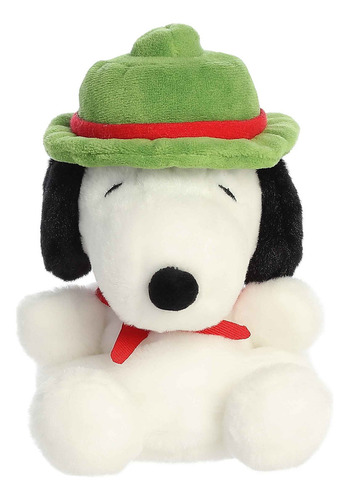 Aurora® Peluche Palm Pals Snoopy Beagle Scout, Peanuts® Color Beagle Scout