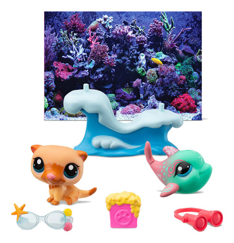 Set Figuras Littlest Pet Shop Petfluencer - Caffaro 00562