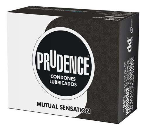 36 Condones Prudence Mutual Sensation Doblemente Lubricados