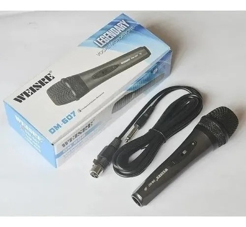 Microfono Para Karaoke Alambrico Weisre Dm-607