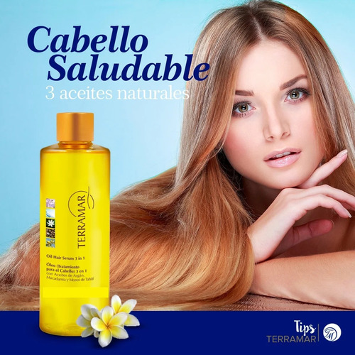 Oleo Terramar 120ml 3 En 1 Con Extractos Oleosos De Argán