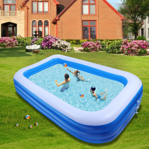 Piscina Inflable Mega Grande Para La Familia 