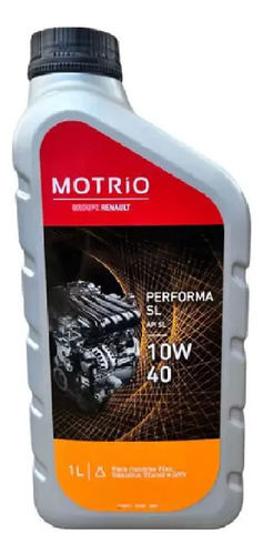 Oleo Motrix 10w40 Semissintetico O Clio 1.0 16v 2013 A 2016