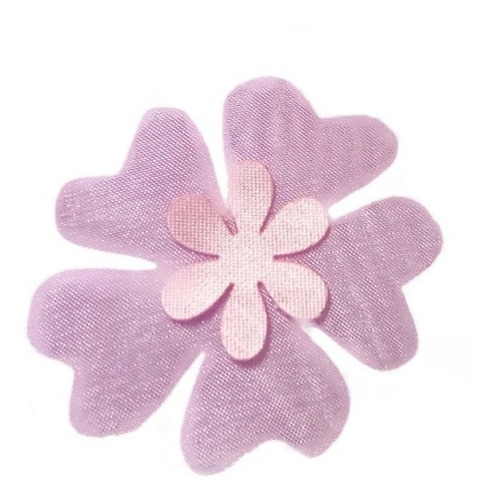 100 Flores 3d De Tela Corte Láser P Manualidades Y Vestidos