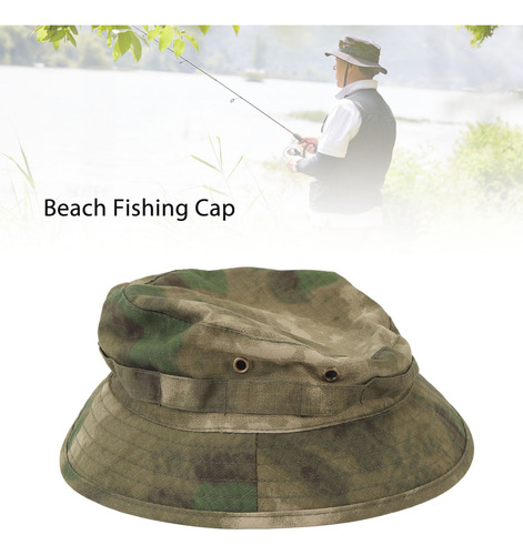 Sombrero Boonie Para Viajes De Pesca Camuflaje De La Selva