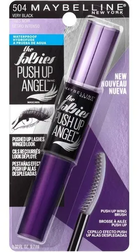 Maybelline Los Postizos Push Up Ángel Rimel Resistente Al