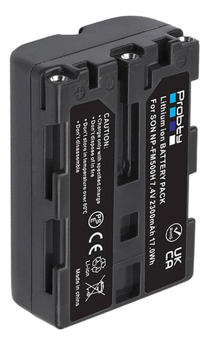 Bateria Para Sony Np-fm500h 2300mah 7,4v Probty