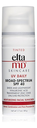 Eltamd Tratamiento Uv Diaria De Amplio Espectro Spf 40, 1,7 