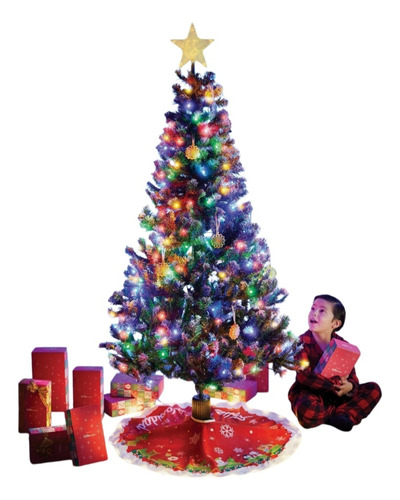 Árbol Navideño Giratorio Betterware Luces Y Control Incluido