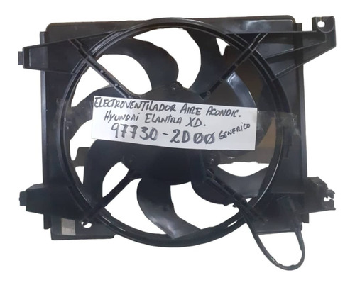 Electroventilador De Aire Acondicionado Hyundai Elantra 