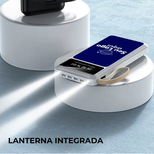Kit 35 Power Bank 10000 Personalizado Com Logo