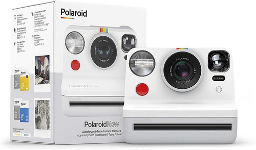 Polaroid Now Instant Film Camera (white)