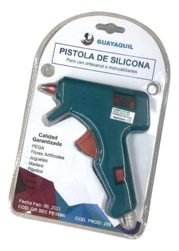 Pistola Silicona Con Interruptor