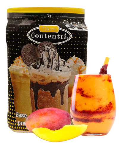 Frappe Frutal Sabor Chamoyada Mango 1kg Exquisito Sabor