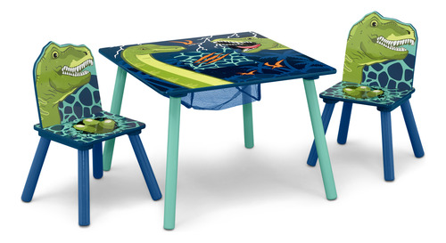 Set Mesa Y Sillas Infantil Dinosaurios Delta Children Msi