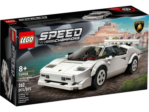 Lego Speed Champions - Lamborghini Countach (76908) Cantidad de piezas 262