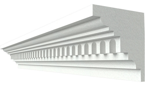 14 Metros De Molduras De Unicel / Pecho De Paloma Modelo 17