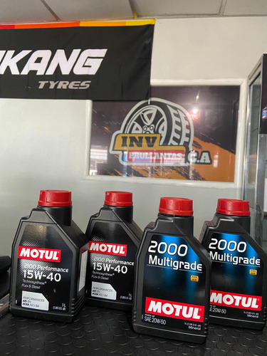 Aceite Motul 15w40 Semisintetico