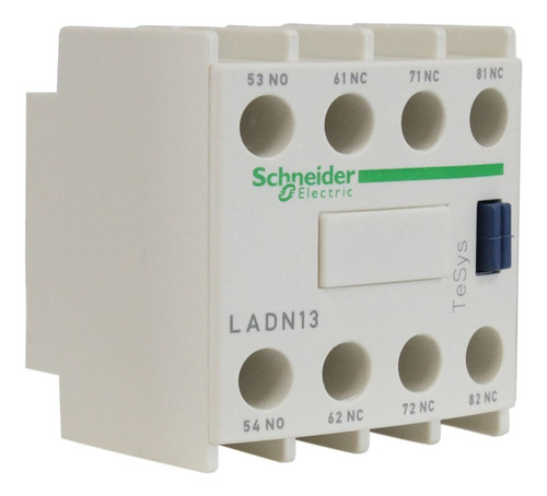 Bloque de contactos auxiliares frontales Ladn13 1na+3nf Schneider