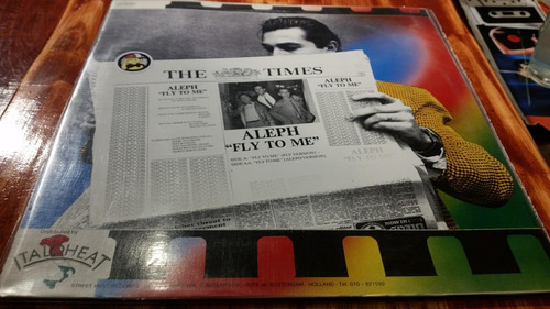 Aleph Fly To Me Vinilo Maxi Germany Impecable 1986