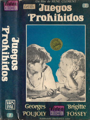 Juegos Prohibidos Vhs Brigitte Fossey René Clément