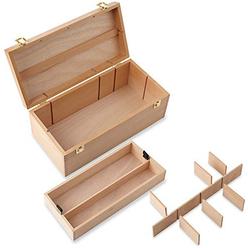 Caja De Almacenamiento De De Arte De Madera Grande Ca...