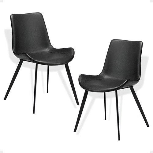 Kit 2 Cadeiras Jantar Basic Ergonômica Versátil Escritório