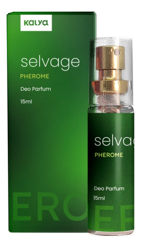 Perfume Masculino Com Feromônio Pherome Selvage 15ml