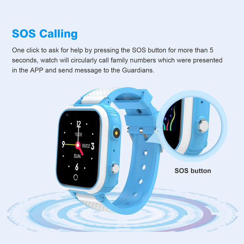 Smart Watch Gps Para Crianças Com Videochamada 4g