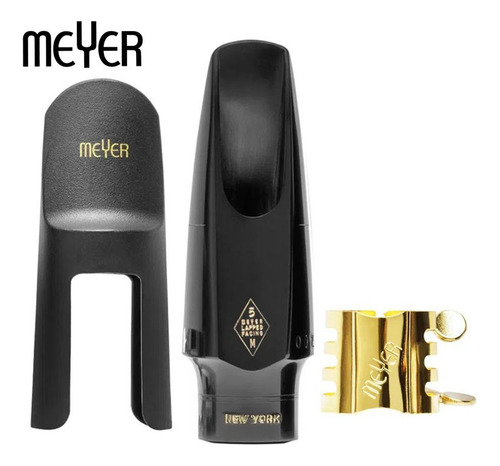 Boquilha Para Sax Alto, Meyer, New York, 5, Medium Chamber